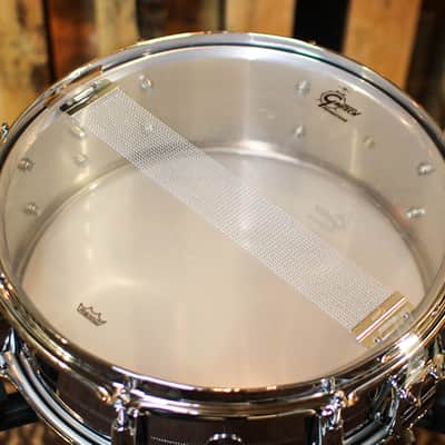 Gretsch 5x14 Brooklyn Chrome over Brass Snare Drum - GB4160 image 5