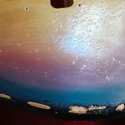 Fender Stratocaster Body 1962-1963 - Pre CBS sunburst Lightweight Alder Body image 12