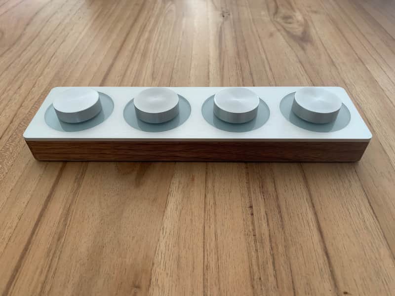 Monome 2012 Monome Arc 4 Walnut/Aluminum image 1