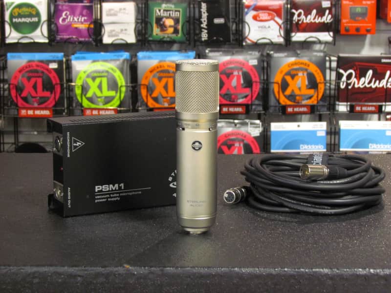 Sterling Audio ST66 Large Diaphragm Cardioid Tube Condenser Microphone image 1
