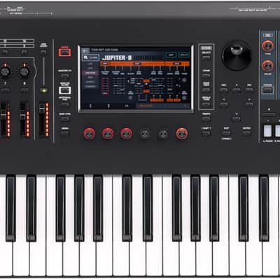 Roland Fantom-6EX 61-Key Synthesizer Workstation Keyboard, Black