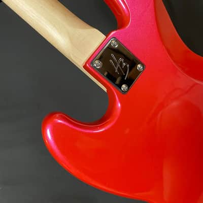 Harley Benton JB-20 CAR 2025 Candy Apple Red 4-String Jazz Bass Style image 9