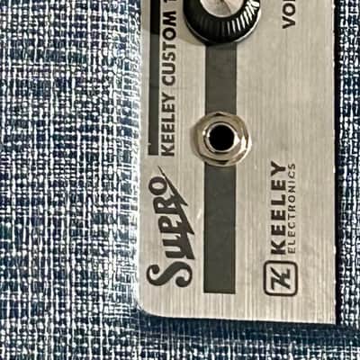 Dead Mint Supro 1968RK Keeley Custom 25-Watt 1x12" Guitar Combo Blue Rhino image 5