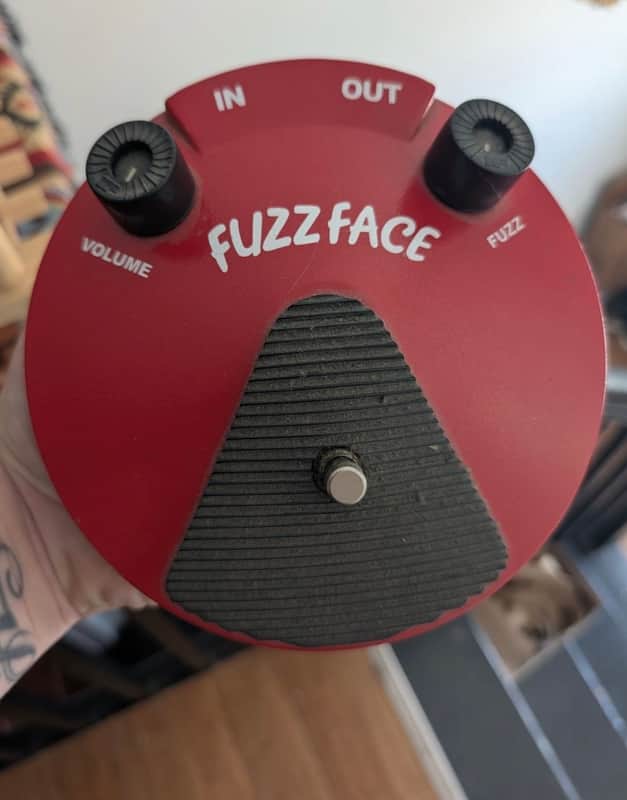 Dunlop JHF2 Jimi Hendrix Signature Fuzz Face 1990 - 1998 - Red image 1