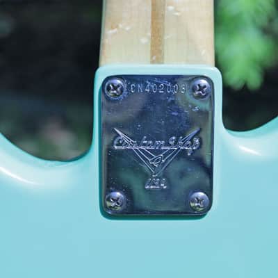 Fender Venus Owned by Courtney Love ex Hole Surf Green 1994 Custom Shop Guitar image 16