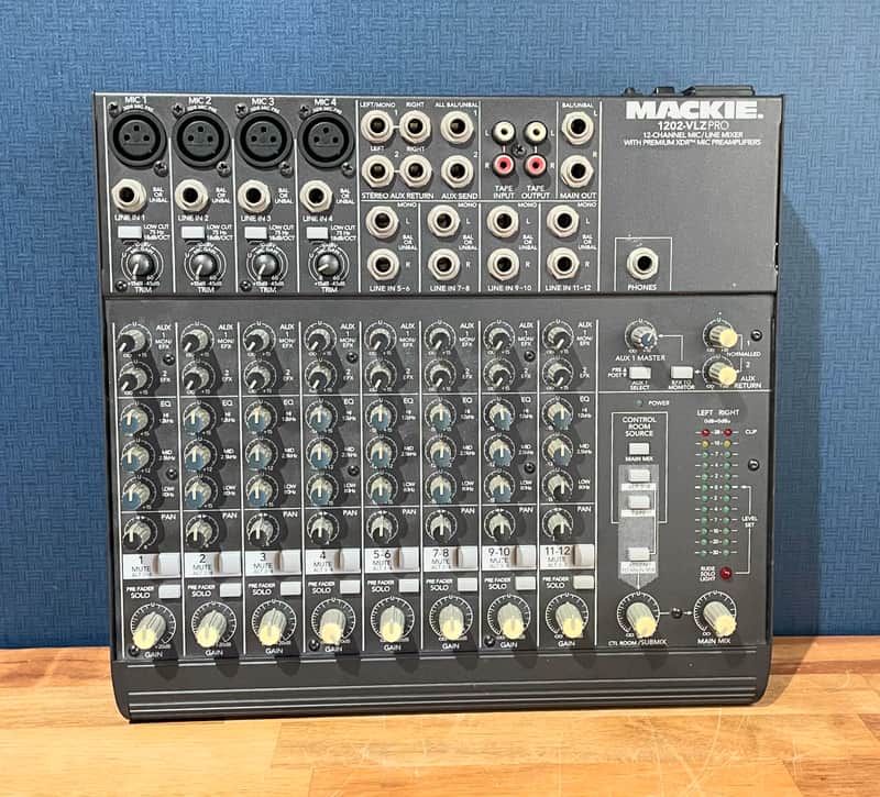 Mackie 1202 VLZ Pro 12-Channel Mic / Line Mixer | Reverb