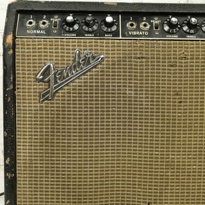 1966 Fender Vibrolux Reverb AA864 Combo Amplifier *FULLY SERVICED/ALL ORIGINAL* image 4