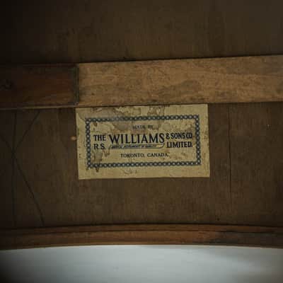 R.S. Williams and Sons Early 1900s 30" x 12" Bass Drum image 8