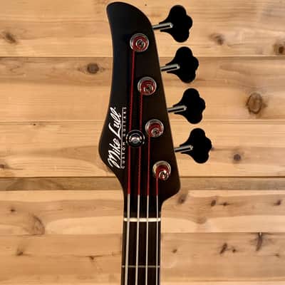 Mike Lull NRT4 Non-Reverse 4 String Bass - Satin Black USED image 3