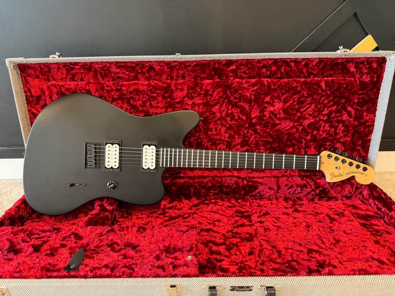 Fender Jim Root Signature Jazzmaster - Flat Black image 1