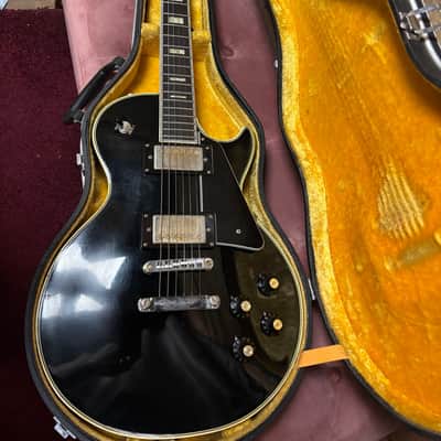 1970's Ibanez MIJ Lawsuit LP Black w/case image 24