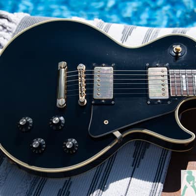 1984 Greco Mint Collection EG-500 - Les Paul Custom Copy - Made in Japan - Pro Set Up w Perfect Frets/Action/Intonation! image 7