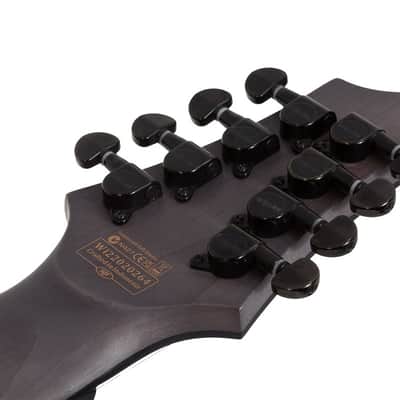 Schecter Omen Elite-8 MS Lefty Guitar Black Cherry Burst image 5