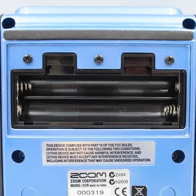 Zoom G2R Richie Kotzen Signature Guitar Multi Effects Pedal With Original Box Power Supply 000319 image 5