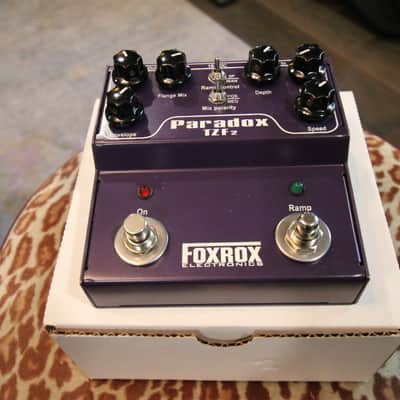 Foxrox Electronics Paradox TZF2 Flanger 2010s - Purple image 1