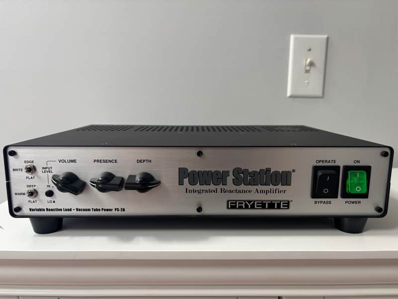 Fryette PS‑2 Power Station Integrated Reactance Amplifier 2010s - Silver image 1