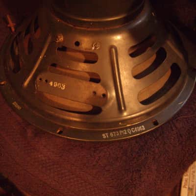 Jensen Alnico P12  Concert Series  1959 Pre-CBS Tweed Amp Speaker image 4