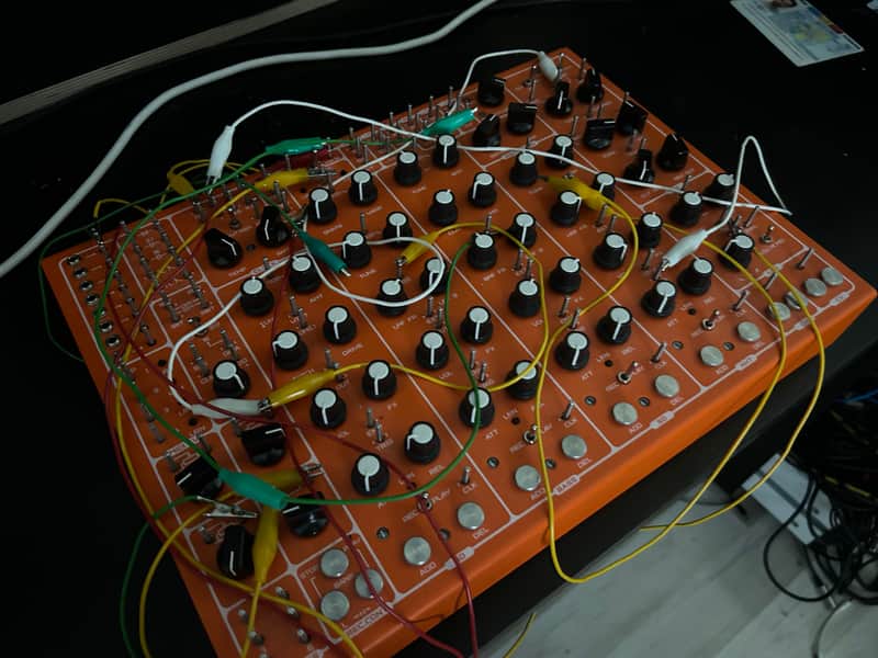 Immagine Soma Laboratory Pulsar-23 Organismic Drum Machine 2017 - Present - Orange - 1