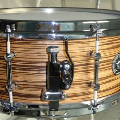 ST Drums  (Germany ) Custom Birch: Bubinga 2020 - Zebrano wood image 4