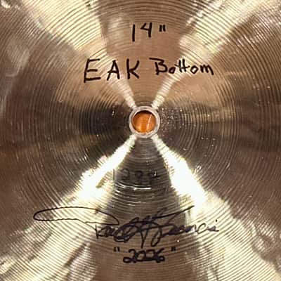 14" Cymbal Craftsman EAK Style Hi-Hat Cymbal Pair 1048g/1298g *Video Demo* image 9