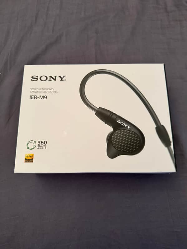 Sony IER-M9 In-Ear Monitor Headphones image 1