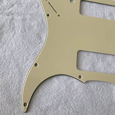 For Fender Stratocaster Strat P90 2 Pickup Guitar Pickguard,3 Ply Vintage Yellow image 6
