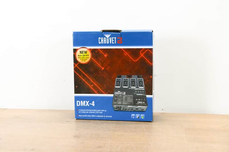 Chauvet Chauvet DMX-4 4-Channel DMX Dimmer/Relay Pack