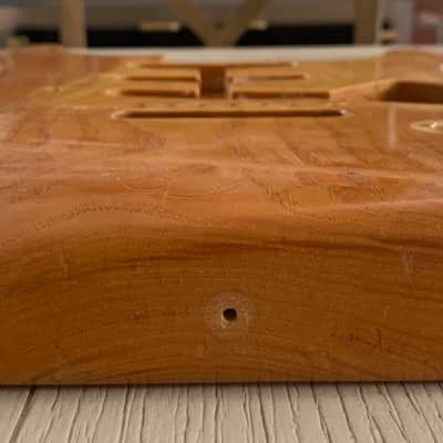 Vintage 1973 Fender Stratocaster Guitar Body, Original, No Mods, 1970s USA Strat image 4