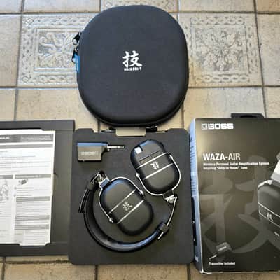 Boss WAZA-AIR Wireless Guitar Headphone Amp 2018 - Present - Black image 1