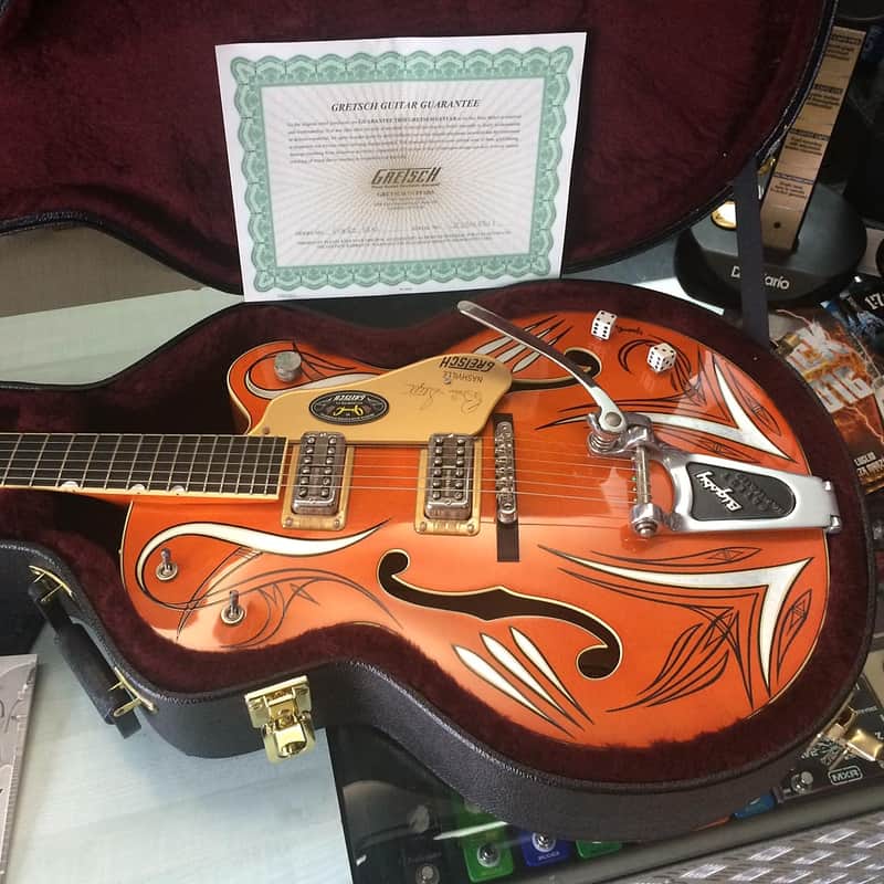 Gretsch G6120 Brian Setzer SSLVO 2010 Limited Edition Hand Painted image 1