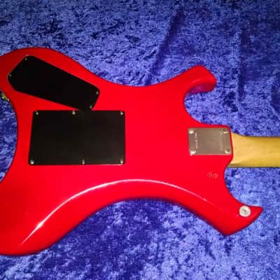 1983 Kramer Floyd Rose Model Non-Tilt Neck Trans Red W/Original Hard Case image 10