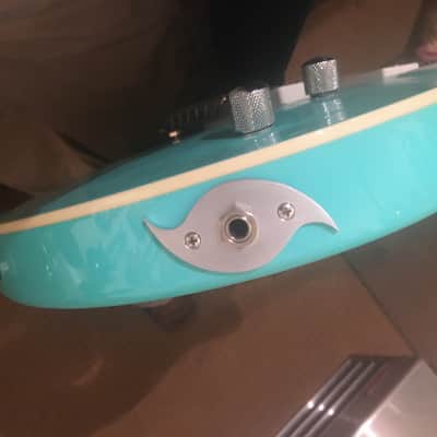Jason Z. Schroeder USA Custom Chopper 2013 Made by Gene Baker - 1 of only 2 Seafoam And White image 4