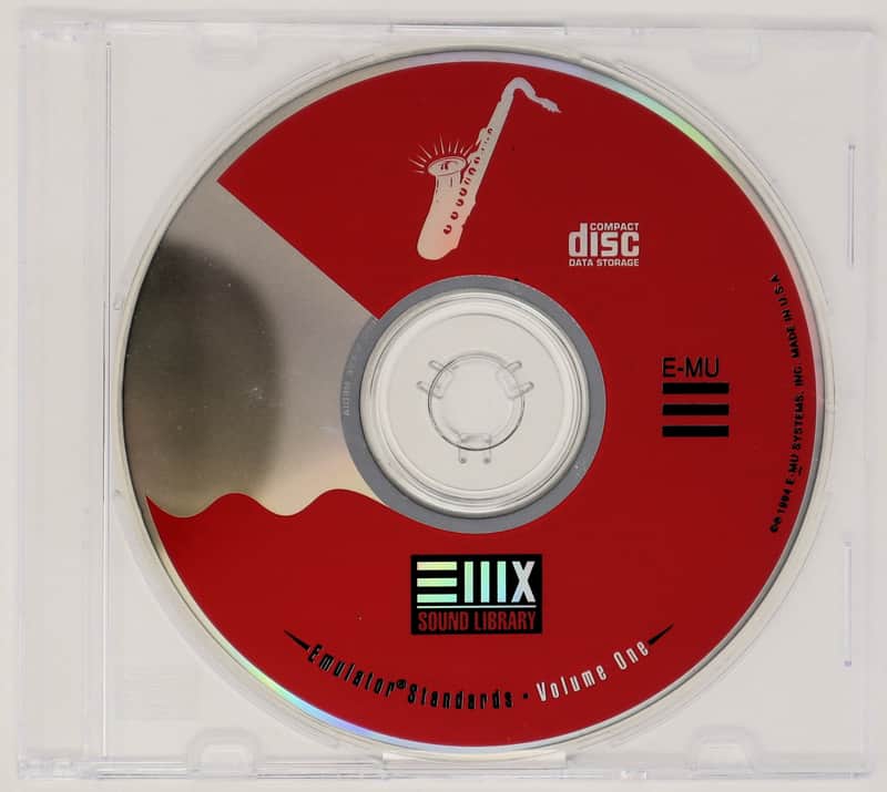 E-MU Systems Sound Library Volume 1 Emulator Standards Sample Library Sampling CD 1994 image 1