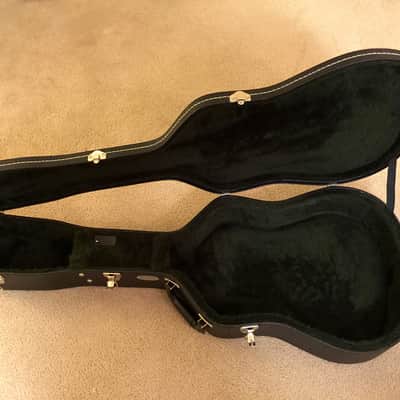 Martin 445 Dreadnought Hardshell Acoustic Guitar Case Black/Olive Drab image 1