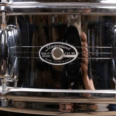 1970s Slingerland 5x14 Sound King Snare Drum image 10