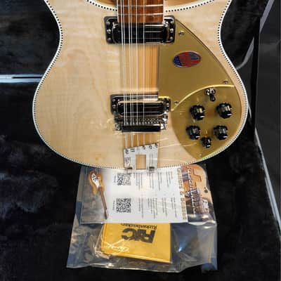 Rickenbacker 660/12 Maple Glo 12-String, Toaster Pickups, Wide Neck, w/HSC 2026 image 3