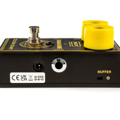 MXR CSP042 Third Man Hardware Double Down Boost Pedal Black w/yellow knob covers. New! image 4