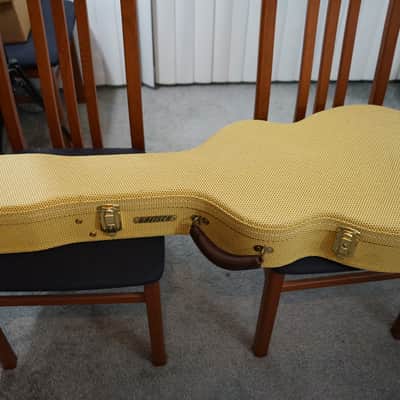 Gretsch Tweed Hardshell Case for 6120 / Nashville / Hollow Body Guitar - Made by FSK Japan w/ KeyGretsch Tweed Hardshell Case for 6120 / Nashville / Hollow Body Guitar - Made by FSK Japan w/ Key image 2