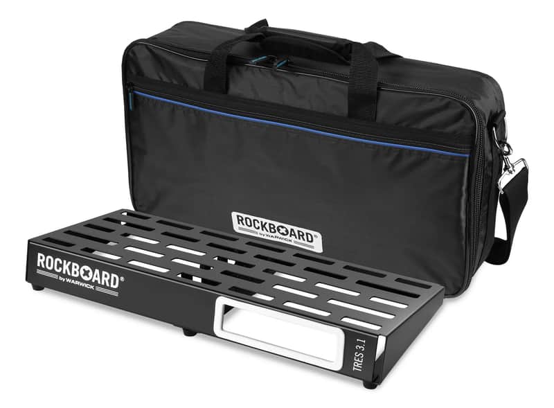 Rockboard Tres 3.1 PedalBoard with Gig Bag w/ FREE n FAST Same Day Shipping image 1