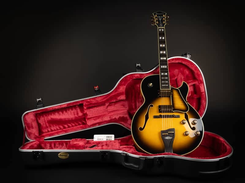 2021 Ibanez LGB300-VYS George Benson Signature - Vintage Yellow Sunburst | Japan 16.5'' Hollowbody Archtop Jazz Guitar Super 58 Humbucker | CoA OHSC image 1