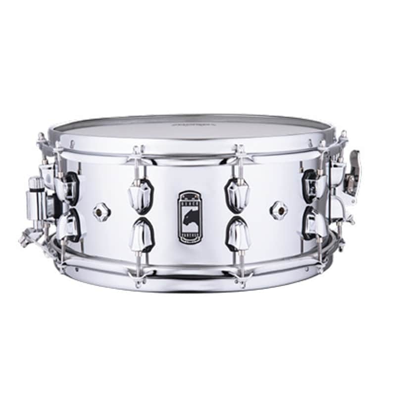MAPEX BPNST4601CN 14X6 BLACK PANTHER CYRUS STEEL SNARE DRUM image 1