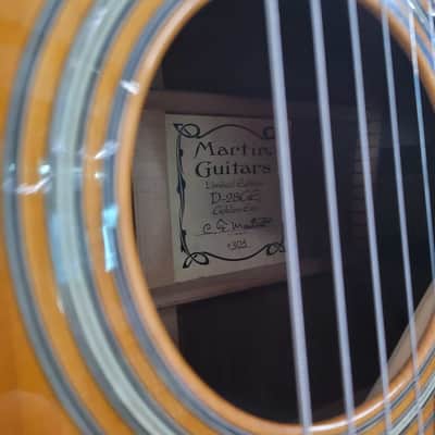 Martin D 28 GE Golden Era Sunburst Brazilian Rosewood  2001 image 23