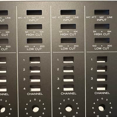 TEAC Model 2 - 1970s mixer - like new face plate and operation manual included see pics image 24