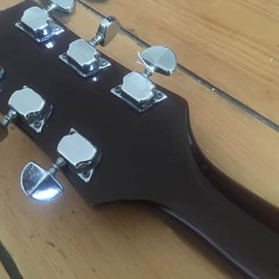 1980s Hondo  Professional H-1010 Double Cut Electric Guitar Japan Matsumoku image 11