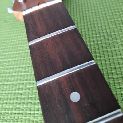 Harley Benton 25th strat neck SS frets, roasted flames, locking keys.. image 12