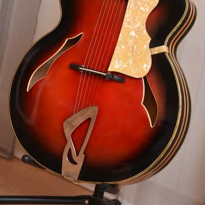 Rodebald Hoyer Alabama – 1960s German Vintage Archtop Jazz Guitar image 2