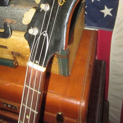 1965 Epiphone Newport Bass Red image 3