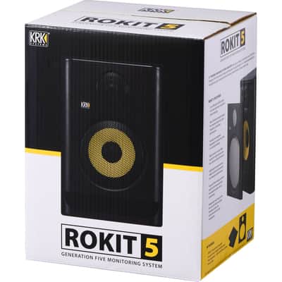 KRK ROKIT 5 G5 5" Powered Studio Monitor (Black) image 6