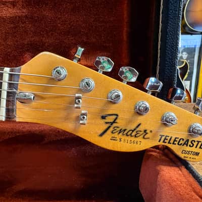 Fender Telecaster Custom Sunburst 1978 image 12