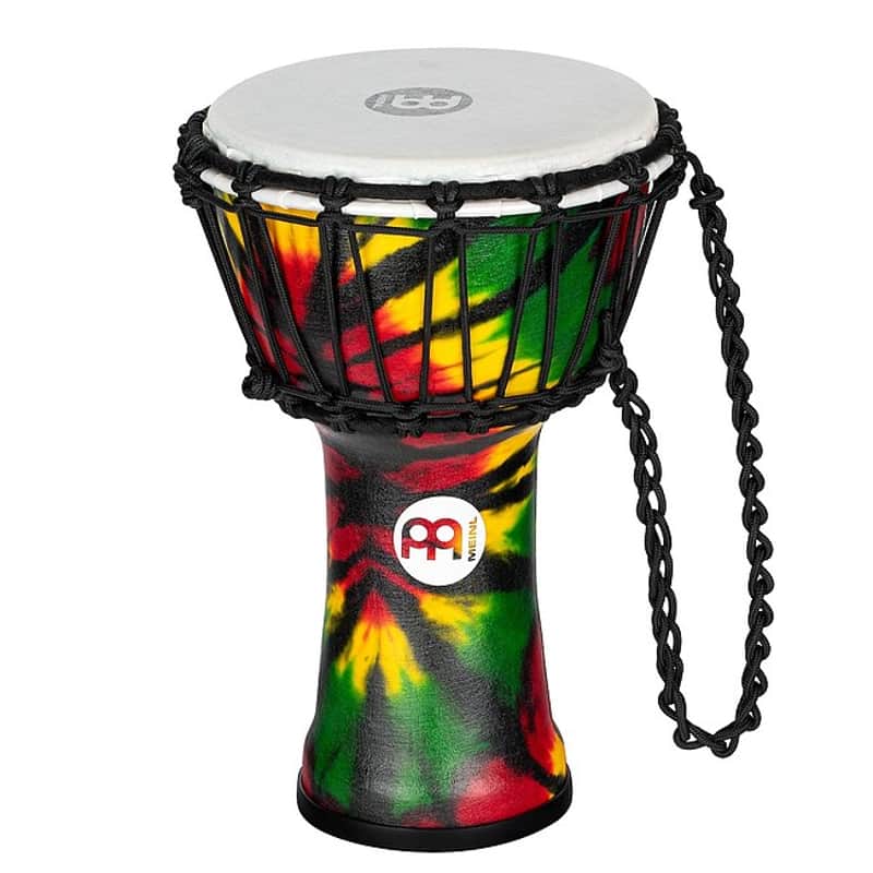 MEINL JRD-TD 7 Zoll Jr. Djembe tie dye finish image 1